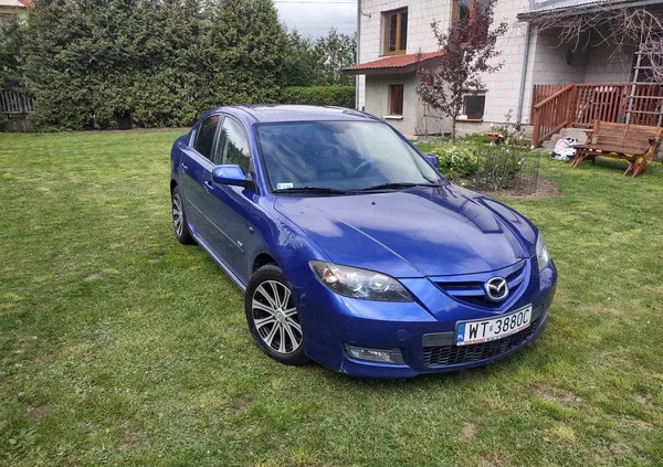 mazowieckie Mazda 3 cena 14900 przebieg: 154246, rok produkcji 2007 z Solec Kujawski